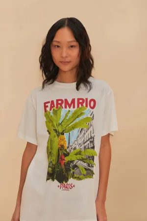 Tee relaxed from Brasil white