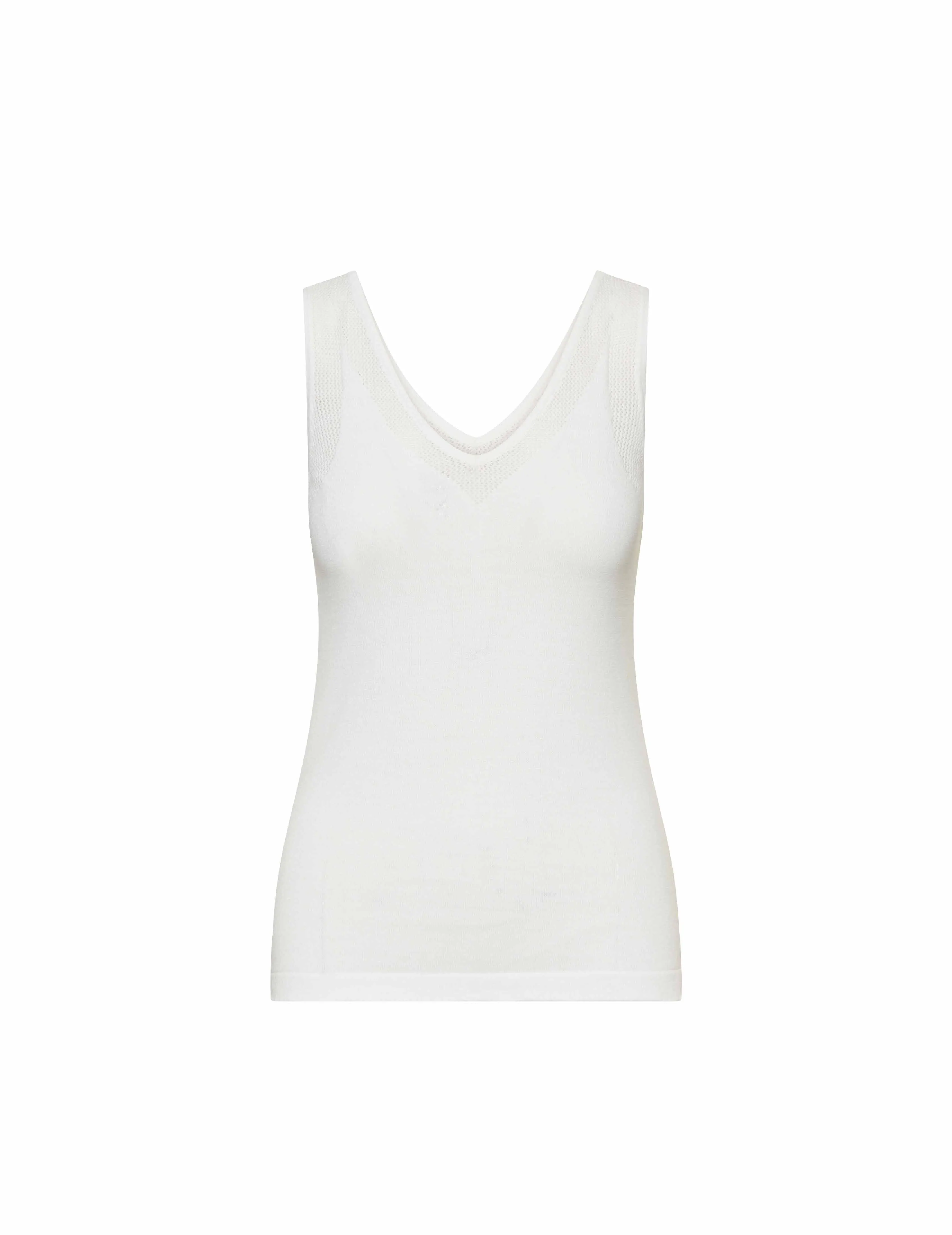 V-Neck Mesh Tank Top- Sale