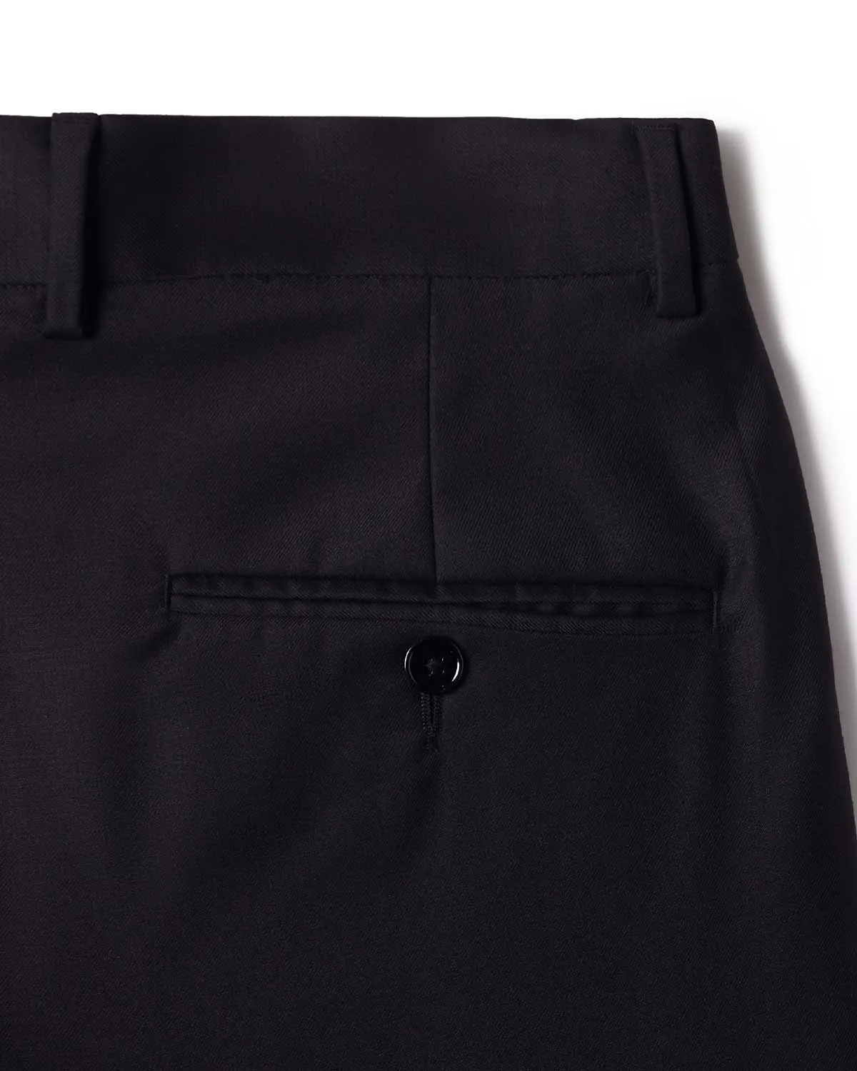Veritas Merino Wool Dress Pants - Black