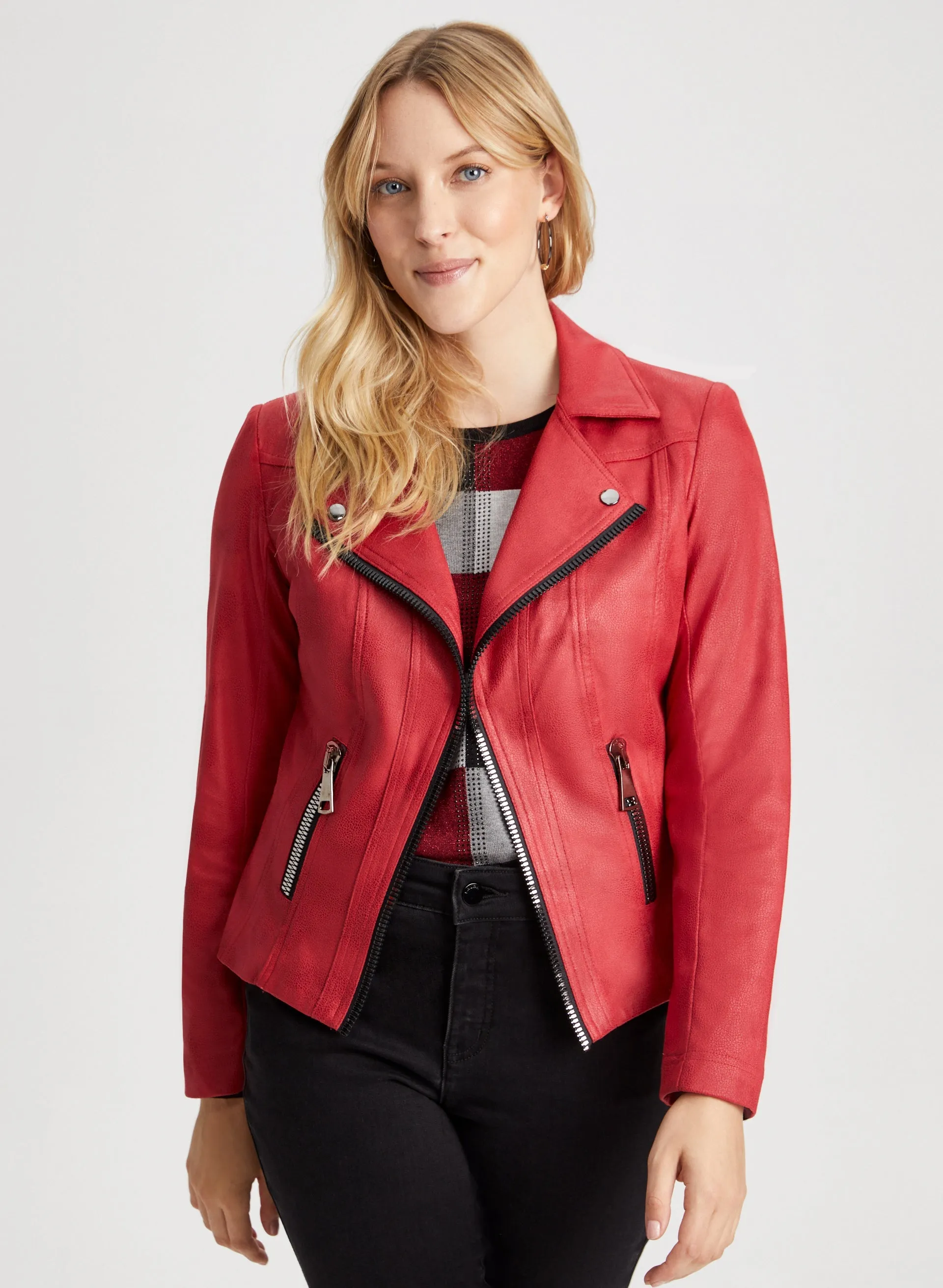 Vex - Zipper Trim Jacket