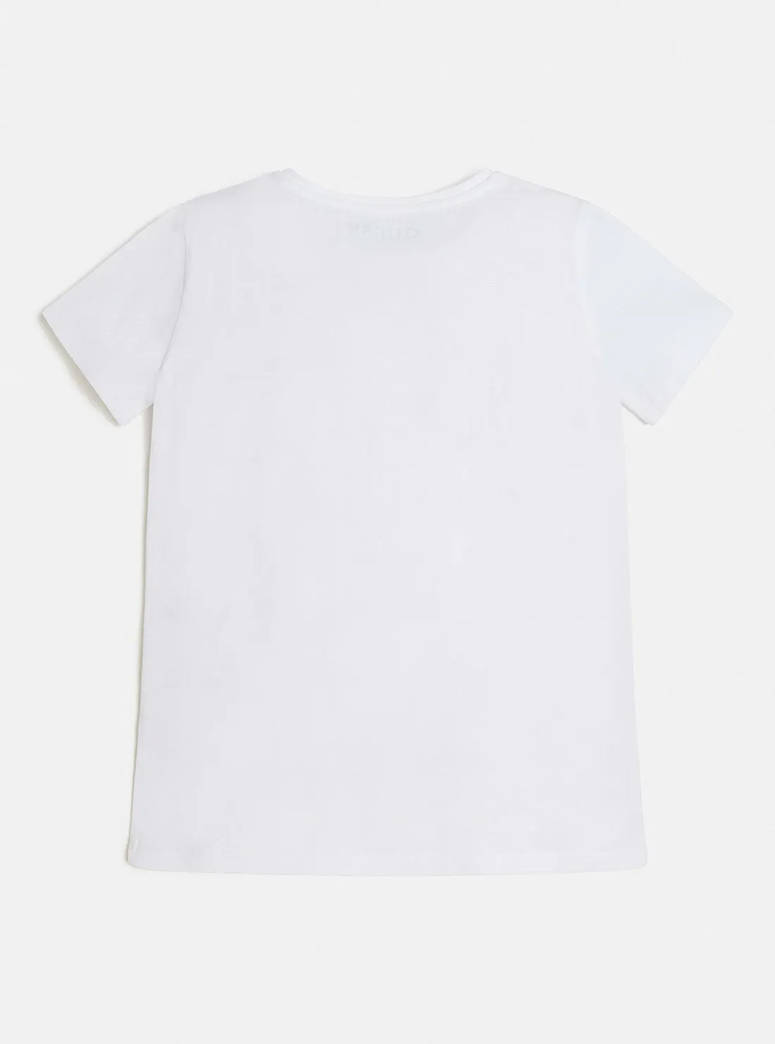 White G Cube Logo T-Shirt (7-16)