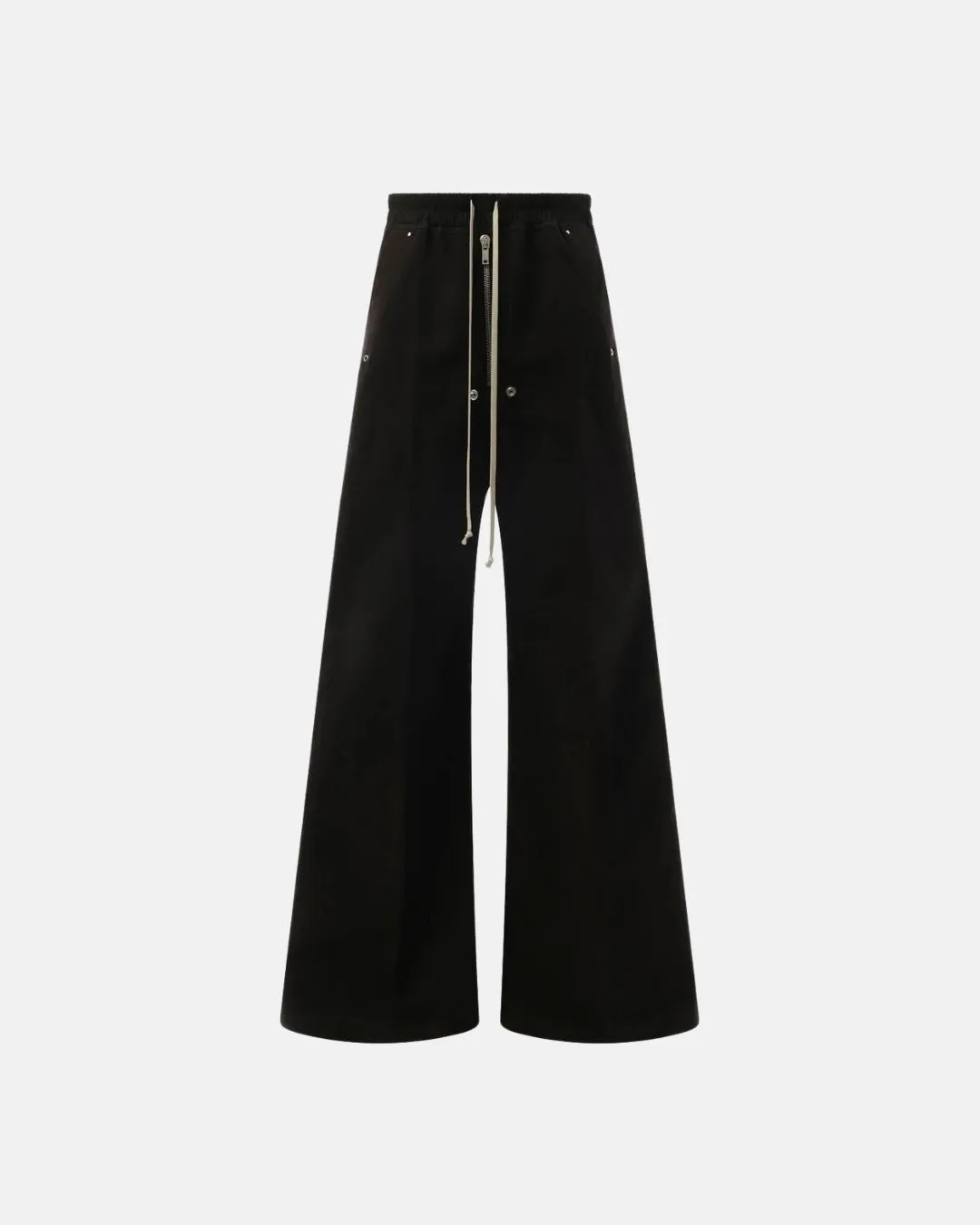 Wide Bela Pants Black Brushed