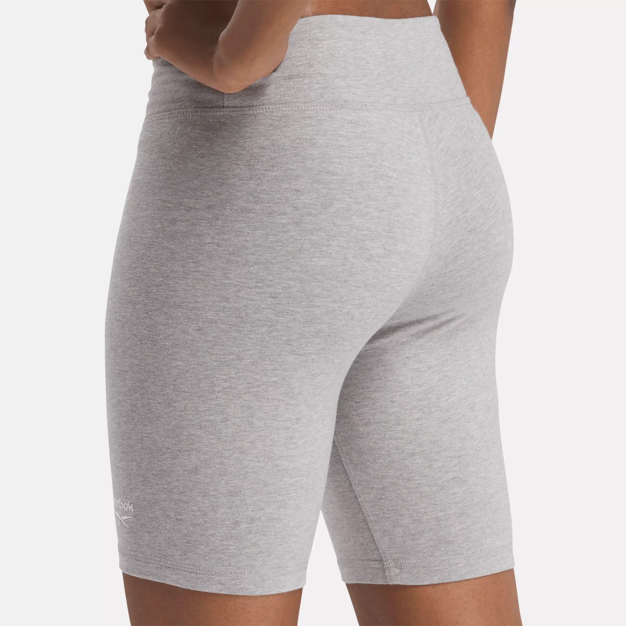 Women's Reebok Identity Small Logo Cotton Bike Short 7"