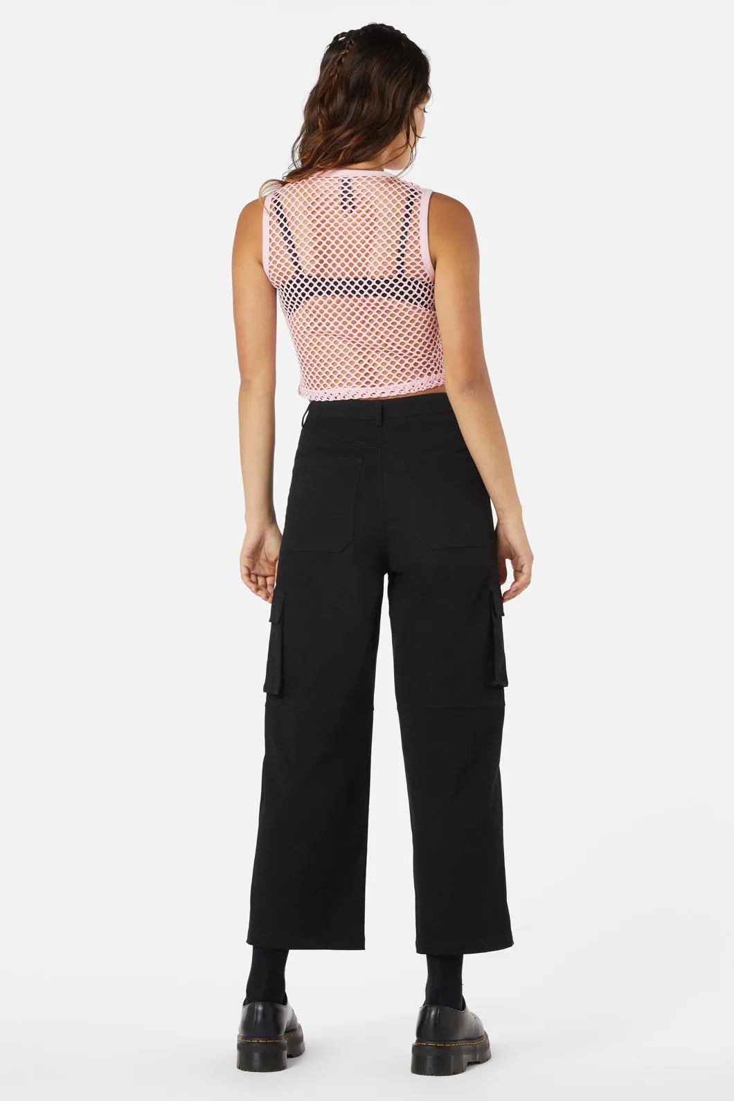 Wounded Wide Mesh Tank