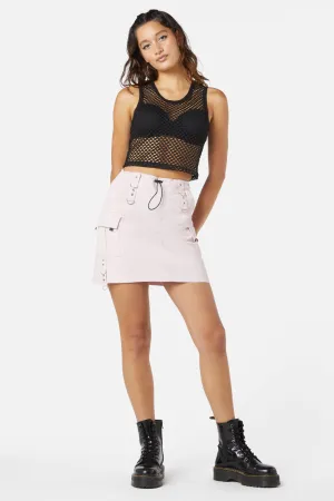 Wounded Wide Mesh Tank