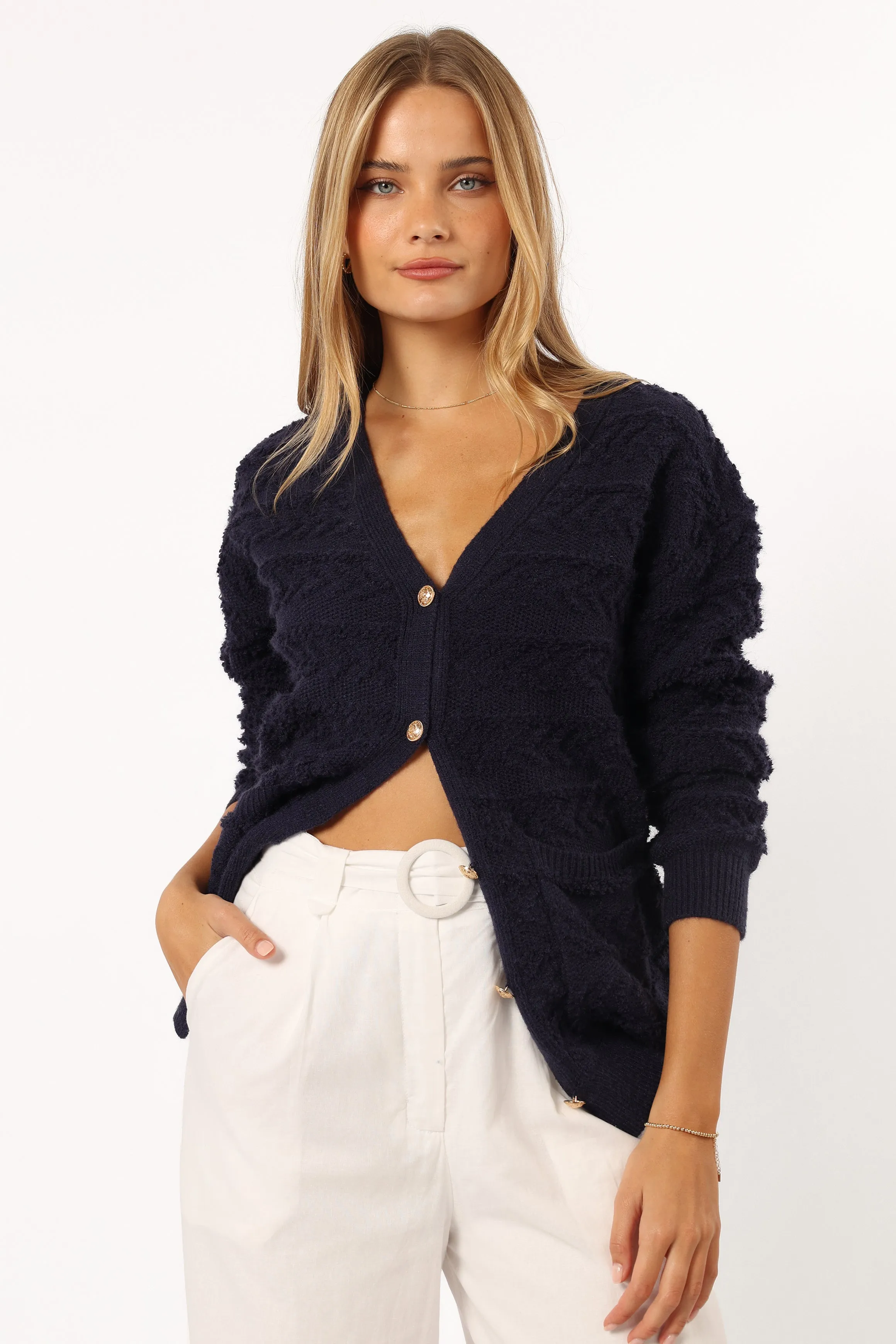 Zalina Cardigan - Navy