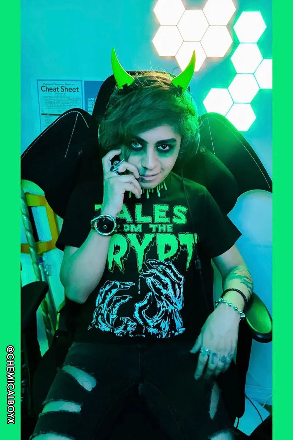 Zombie Slime Choker [Green]